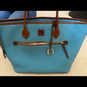 Blue Dooney & Bourke tote purse